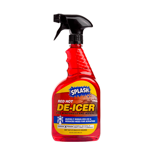 SPLASH Red Hot Trigger Spray No-Scrape De-Icer