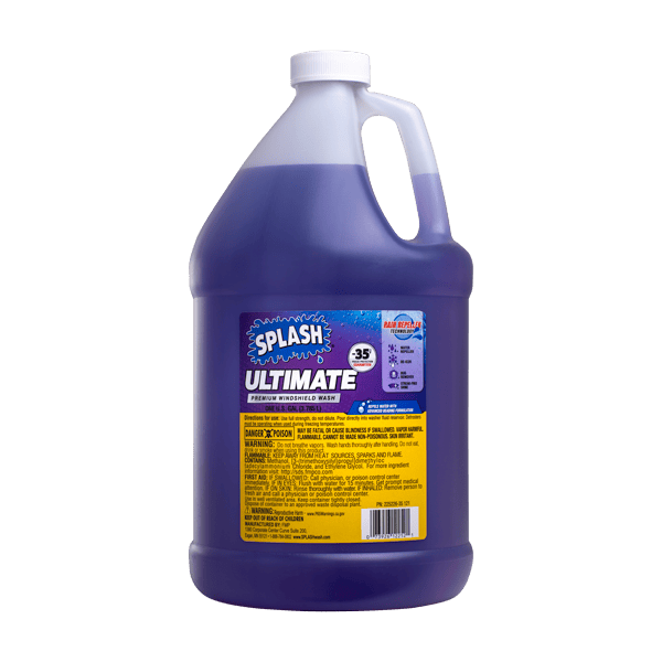 SPLASH Ultimate Windshield Washer Fluid, Purple Windshield Cleaner
